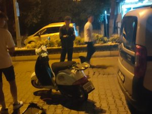 Otomobilinin Önüne Kattığı Motosikleti 450 Metre Sürükledi