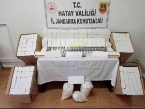 Hatay’da Kaçak Sigara, Tütün Ve Makaron Operasyonu