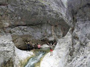 Zinav Kanyonu Adrenalin Tutkunlarını Cezbediyor