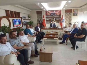 Ak Parti Teşkilatından İ̇l Emniyet Müdürü Yırtar’a Ziyaret