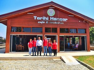 İ̇ncirliova’da Tarihi Hangar Yeni Bir Görünüme Kavuştu