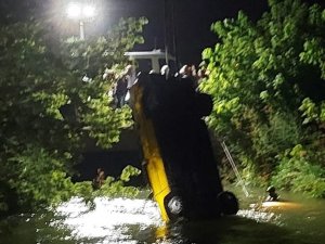 Sulama Kanalına Devrilen Otomobilin Sürücüsü Boğularak Can Verdi