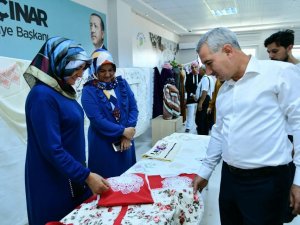 Yeşilyurt’ta Hem Sergi Hem İkram