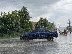 Düzce’de Sağanak Yağış