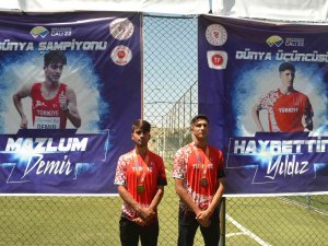 Batmanlı Dünya Şampiyonları Ödüllendirildi