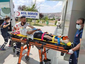 Tekirdağ’da Otomobilin Çarptığı Yaşlı Adam Ağır Yaralandı