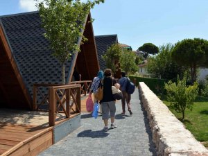 Bandırma Belediyesi Engelsiz Yaşam Kampında İ̇lk Misafirlerini Ağırladı