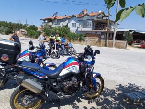 Burdur’da Jandarma Ekiplerinden Trafik Denetimi