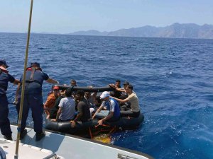 Marmaris’te 48 Düzensiz Göçmen Kurtarıldı