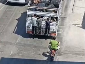 Bursa’da Gençlerin Tehlikeli Yolculuğu Kameralarda