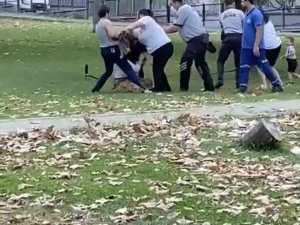 Bursa’da Kadınların Acımasızca Kavgası Kameralarda