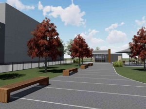 Ozulu Caddesi’nde Yapılacak Olan Park İçin Çalışmalar Başladı