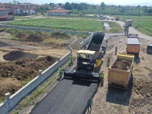 Düzce Belediyesi 44 Bin Ton Asfalt Serdi