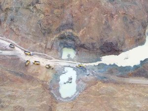 Erzurum Narman Şehitler Barajı’nda Çalışmalar Aralıksız Devam Ediyor