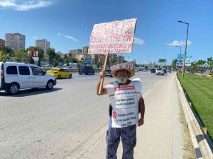 Chp Genel Merkezi Önünde Eylem Yapmıştı, Yürüyerek Diyarbakır’dan İ̇stanbul’a Ulaştı