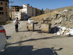 Hakkari Belediyesinden İlaçlama Çalışması