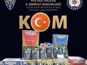 İ̇ş Yerinde 120 Bin Dal Bandrolsüz Makaron Ele Geçirildi