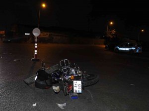 Adana’da Cipe Çarpan Motosiklet Sürücüsü Öldü