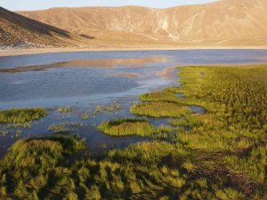 Kalp Gölü Havadan Görüntülendi