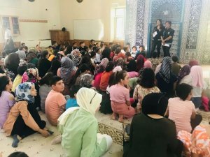 Kur’an Kursunda Eğitim Gören Çocuklara Suçtan Korunma Yolları Anlatıldı