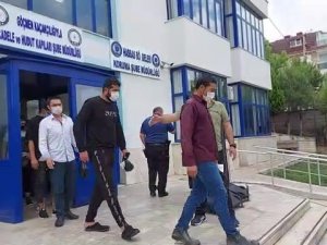 Sanayi Bölgesinde 10 Kaçak Göçmen Yakalandı