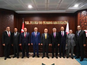 Kilis Heyeti, Bakan Kirişci İle Bir Araya Geldi