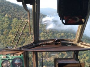 Uludağ’ın Eteklerinde Çıkan Yangın Büyümeden Söndürüldü