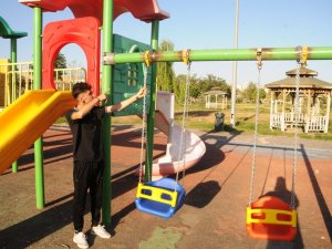 Cizre’de Parklardaki Oyuncaklar Tehlikeye Saçıyor