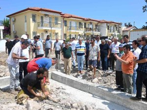 Çamyuva Kapalı Pazar Yerinin Temeli Atıldı