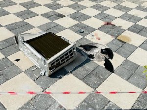 Klima Montajı Yaparken 5. Kattan Düştü