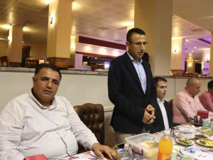 İ̇lçe Emniyet Müdürüne Veda Yemeği