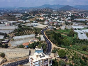 Alanya Belediyesinden Asflatlama Çalışmaları