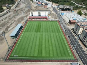 Selde Kullanılmaz Hale Gelmişti, Bozkurt Futbol Sahası Afetin Yıl Dönümünde Yeniden İlçeye Kazandırıldı