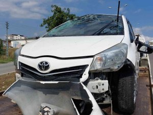 Samsun’da Trafik Kazası: 2 Yaralı