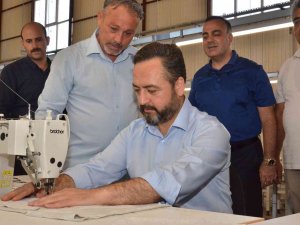 Başkan Gürbüz: "Elbistan Tekstille Yeni Bir Sinerji Yakaladı"