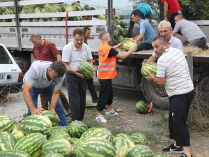 “Karpuz Tarlada Kalmasın” Kampanyası Kırsal Mahallelerle Büyüyor
