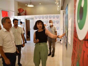 Söke’de Grafik Ve İ̇llüstrasyon Sergisi Açıldı