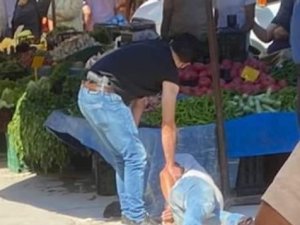 Eli Bıçaklı Madde Bağımlısı Bacağından Vurularak Etkisiz Hale Getirildi