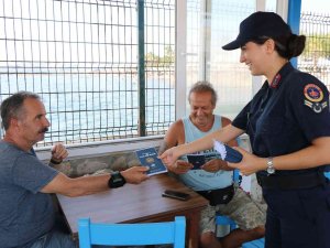 Jandarmadan Erkeklere ‘Kadına El Kalkamaz’ Eğitimi