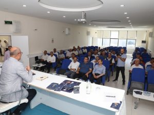 İ̇pekyolu’ndaki Muhtarlara Kadına Yönelik Şiddetin Önlenmesi Eğitimi