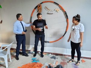 İ̇l Milli Eğitim Müdürü Güney, Bayraktar Köyü İ̇lkokulu Ve Baksı Müzesi’ni Ziyaret Etti