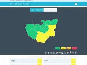 Meteorolojiden Bursa İçin Son Dakika Uyarısı