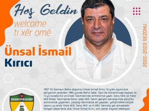 Solhan Spor Ünsal İ̇smail Kırıcı İle Anlaştı