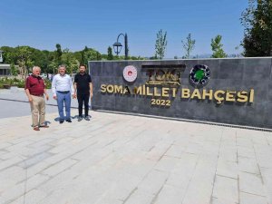 Soma Millet Bahçesi Vatandaşın Hizmetine Sunuldu