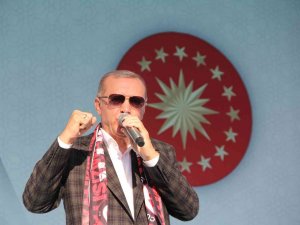 Cumhurbaşkanı Erdoğan: "Millete Hizmetten Nasibi Olmayanlara İnat Eserlerimizle Mührümüzü Vurmayı Sürdüreceğiz"