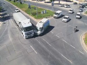 Şanlıurfa’da Yaşanan İlginç Kazalar Kamerada