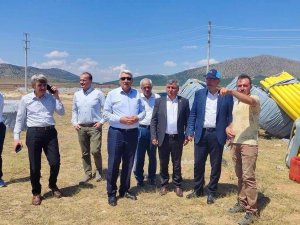 Altıntaş Zafer Osb Şantiye Alanında İnceleme