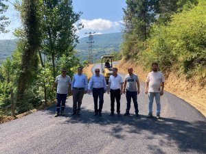 Başkan Sözen Asfalt Çalışmalarını İnceledi