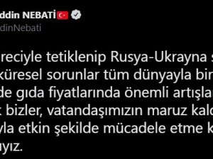 Bakan Nebati: “Vatandaşlarımızı Gıda Enflasyonuna Karşı Korumakta Kararlıyız”