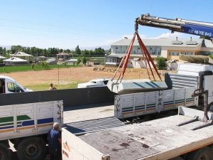 Erciş’te Çiftçilere Sıvat Desteği